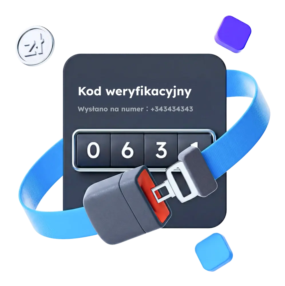 Nigdy nie udostępniaj swojego kodu weryfikacyjnego. Chroń swoje dane osobowe, aby uniknąć strat finansowych.